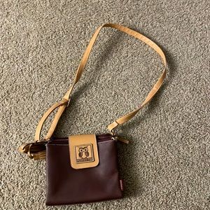 NEVER USED/NEW WITHOUT TAGS Union Bay Purple/Red and Tan Purse